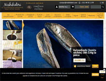 Tablet Screenshot of nishikidori.com